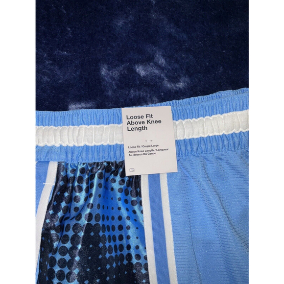 Nike DNA Dri Fit Basketball Shorts Mens Medium Blue White New - Picture 3 of 9
